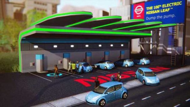 Nissan leaf simcity